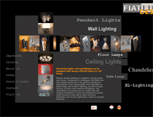 Tablet Screenshot of fiatluxdesign.com
